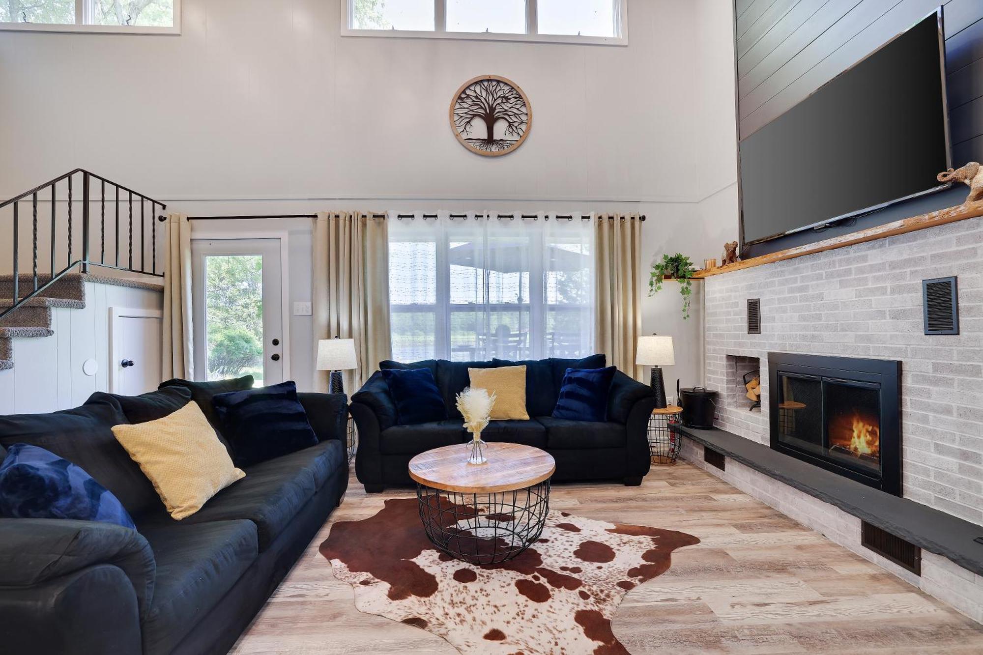 Poconos Brand New Lakefront Oasis 1 Acre, Hottub Gameroom Firepits Talk About Privacy Albrightsville Buitenkant foto